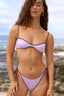CETARA TOP - VIOLET TRIM