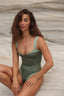 CASIS ONE PIECE - SAGE TRIM