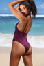 VIENNA ONE PIECE - PLUM