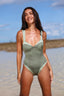 CASIS ONE PIECE - SAGE TRIM