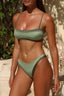 MONACO TOP - KHAKI TRIM