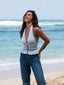 PAROS TOP - BLUE