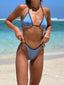 Amalfi Top - Blue Trim - Sabi Swimwear