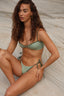 CETARA TOP - KHAKI TRIM