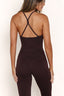SOFTFORM ISLA RACER TANK - ESPRESSO