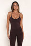 SOFTFORM ISLA RACER TANK - ESPRESSO
