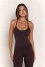 SOFTFORM ISLA RACER TANK - ESPRESSO
