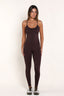 SOFTFORM LEGGING - ESPRESSO
