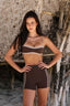 SOFTFORM MONACO CROP - MOCHA TRIM