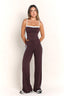SOFTFORM WIDE-LEG FLARE LEGGING - LUNE TRIM