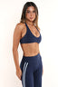 SOFTFORM RACER CROP - NAVY