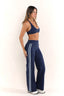 SOFTFORM RACER CROP - NAVY