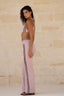 SOFTFORM WIDE-LEG FLARE LEGGING - CACAO TRIM