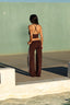 SOFTFORM ISLA RACER TANK - ESPRESSO
