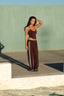 SOFTFORM ISLA RACER TANK - ESPRESSO