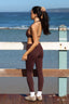 SOFTFORM LEGGING - ESPRESSO