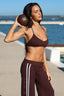 SOFTFORM HALTER CROP - ESPRESSO