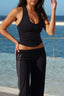 SOFTFORM RACER TANK - BLACK
