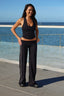 SOFTFORM RACER TANK - BLACK