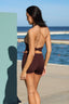 SOFTFORM SAVANNAH HALTER TANK - ESPRESSO