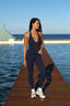 SOFTFORM SAVANNAH HALTER TANK - NAVY
