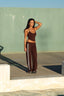 SOFTFORM WIDE-LEG FLARE LEGGING - LUNE TRIM