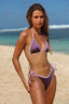 AMALFI TOP - LILAC TRIM