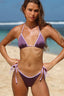 AMALFI TOP - LILAC TRIM
