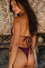 AMALFI TOP - PLUM