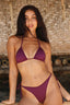 AMALFI TOP - PLUM