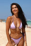 AMALFI TOP - VIOLET TRIM