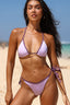 AMALFI TOP - VIOLET TRIM