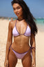 AMALFI TOP - VIOLET TRIM