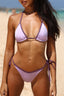 AMALFI TOP - VIOLET TRIM