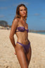 BONDI TOP -LILAC TRIM