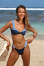 CASIS TOP - BLUE TRIM
