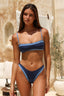 MONACO TOP - BLUE TRIM