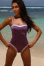 MONACO ONE PIECE - LILAC TRIM