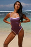 MONACO ONE PIECE - LILAC TRIM
