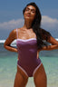 MONACO ONE PIECE - LILAC TRIM