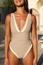 PORTOFINO ONE PIECE - COCONUT TRIM