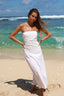 SOLLER DRESS - WHITE