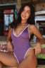 VIENNA ONE PIECE - LILAC TRIM