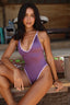 VIENNA ONE PIECE - LILAC TRIM