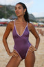 VIENNA ONE PIECE - LILAC TRIM