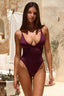 VIENNA ONE PIECE - PLUM