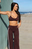 SOFTFORM WIDE-LEG FLARE LEGGING - LUNE TRIM