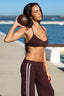 SOFTFORM HALTER CROP - ESPRESSO