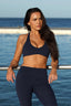 SOFTFORM RACER CROP - NAVY