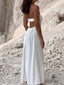 SOLLER DRESS - WHITE